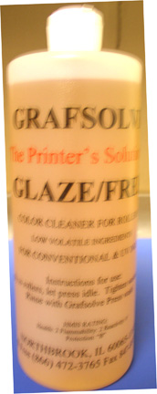 Modal Additional Images for GLAFRE  Grafsolve Glaze Free Color Cleaner for Rollers 1/qt.